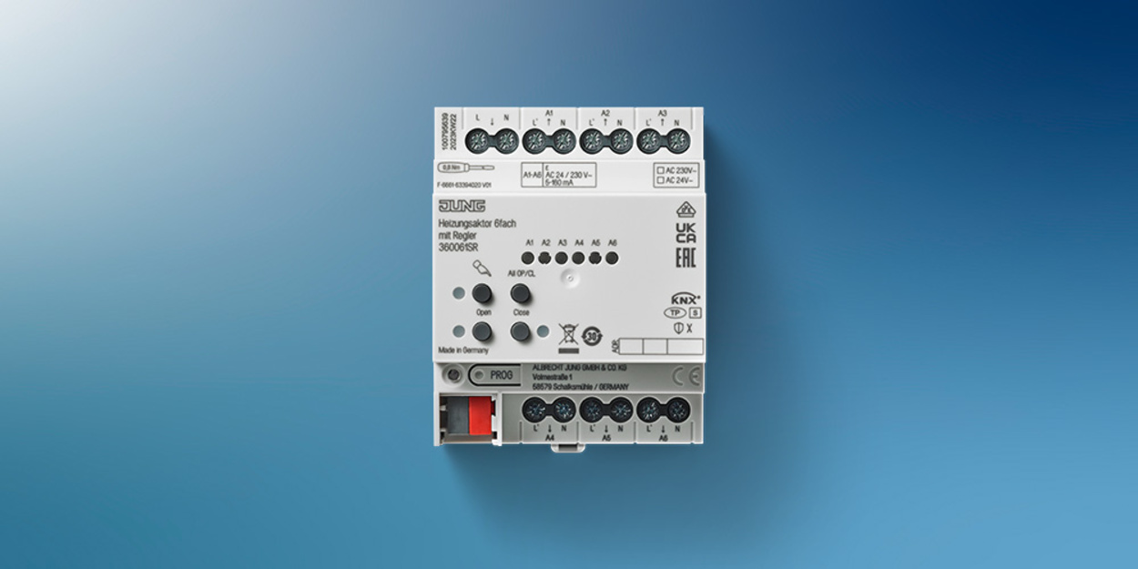 KNX Heizungsaktor 6-fach bei est-haustechnik GmbH in Alsfeld
