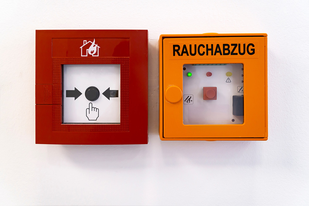 Rauchwärme­abzug bei est-haustechnik GmbH in Alsfeld